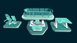 Sci-Fi assets pack