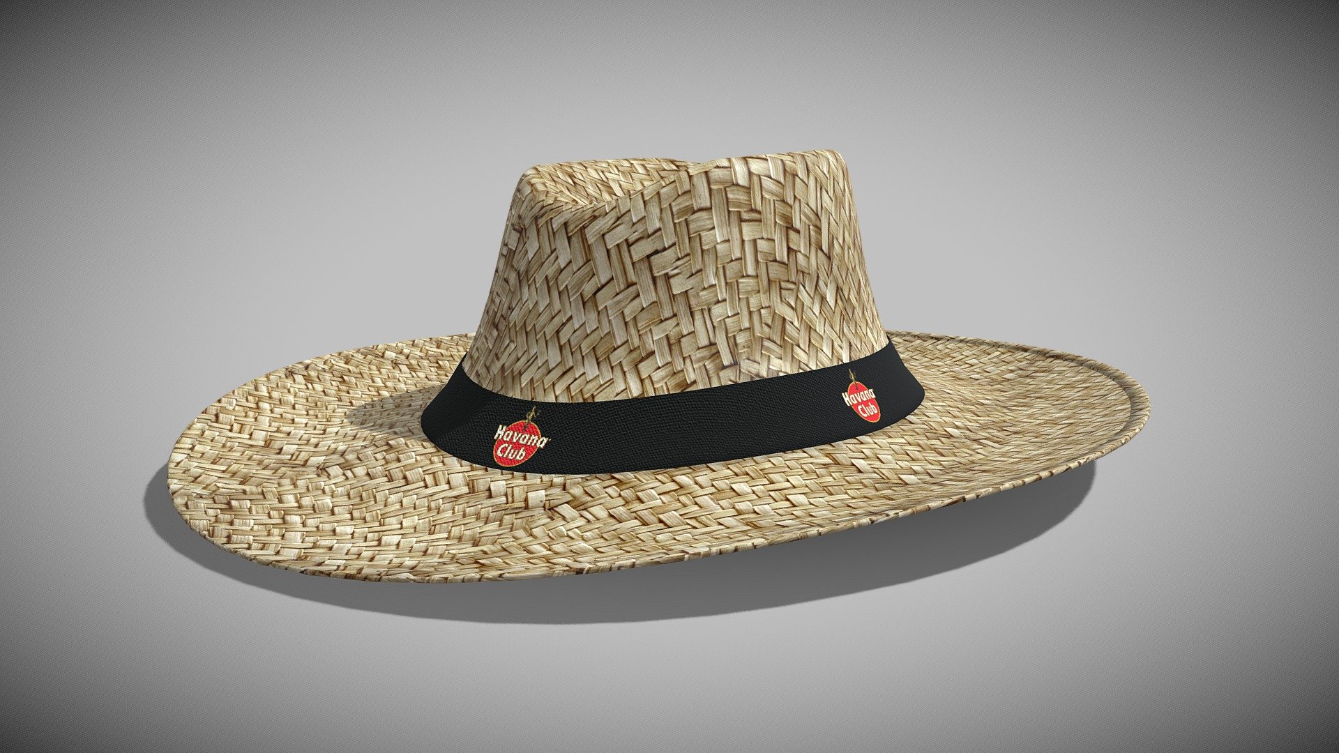 Cuban Hat made in blender. 
This model comes in variety of file format! Alembic, FBX, OBJ, Blend, Gltf, Stl!

Verts: 3714 Tris: 7424

This model is subdivision ready. 

All my models are made with love for you to enjoy! Cheers! - Havana Club Cuban Straw Hat - Buy Royalty Free 3D model by DGNS (@GuillaumeDGNS) 3d model