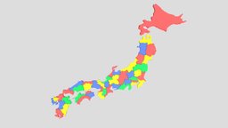Japan Map japan, map