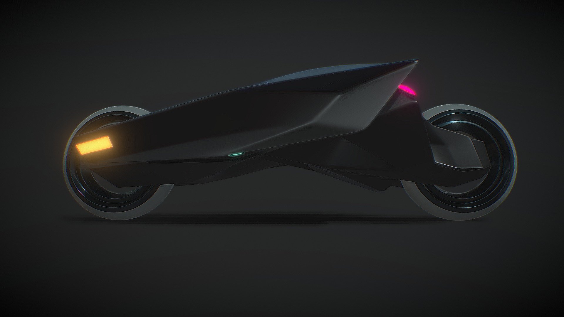 Cyber Racing Drone Bike 2021 - 3D model by TRYFIELD 3d model