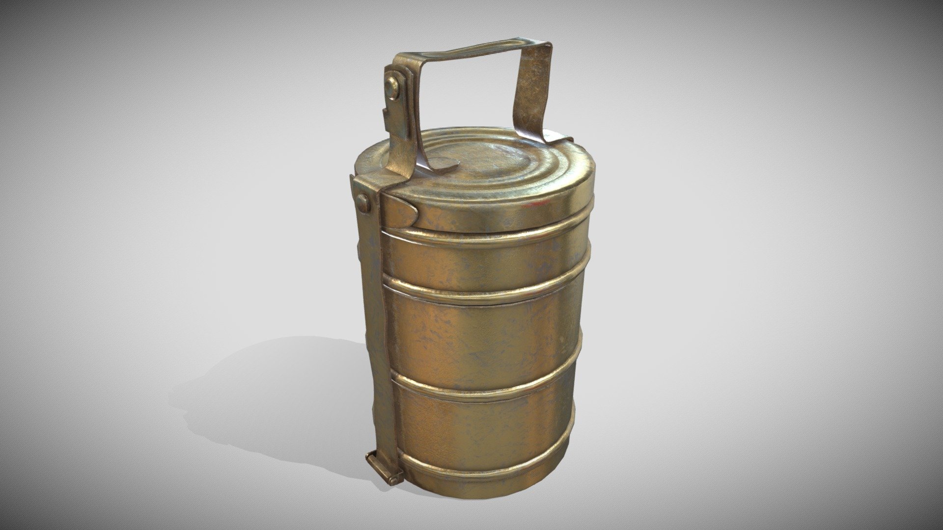 One Material 4k PBR Metalness

All Quads

Subdividible - Old Food Container - TBox - Buy Royalty Free 3D model by Francesco Coldesina (@topfrank2013) 3d model