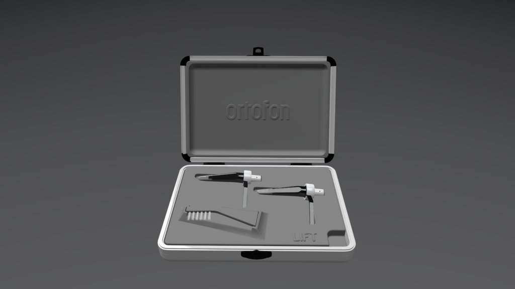 -link removed- - Ortofon Concorde PRO S, twin set - 3D model by ag4t 3d model