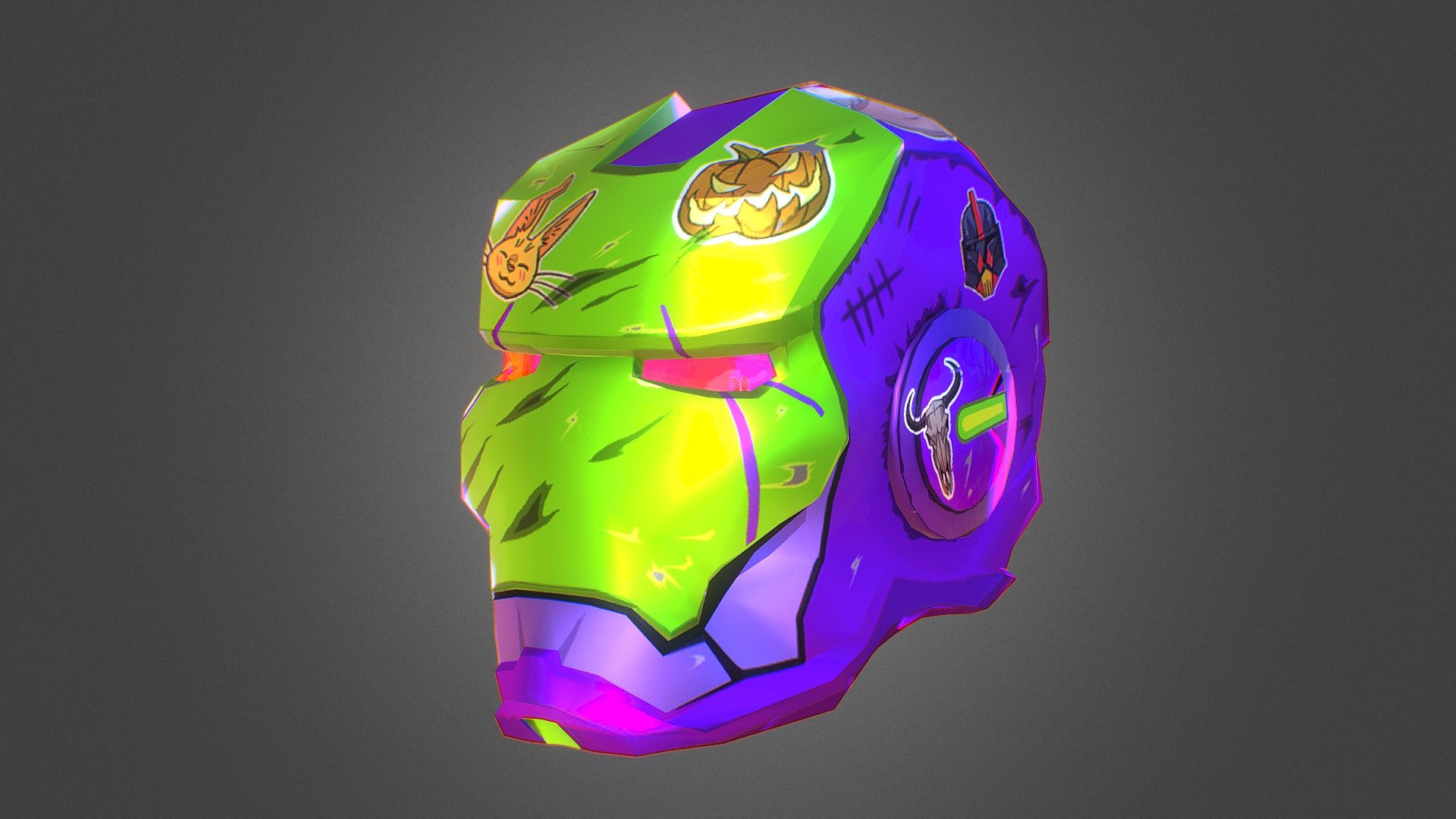 Ironman Helmet  for a University project 😺👌💖💖💖

Software: 3ds Max

Instagram:yourejustjellyfish

artstation:  yourejustjellyfish

twitter:imjustjellyfish - Ironman Helmet - 3D model by yourejustjellyfish 3d model