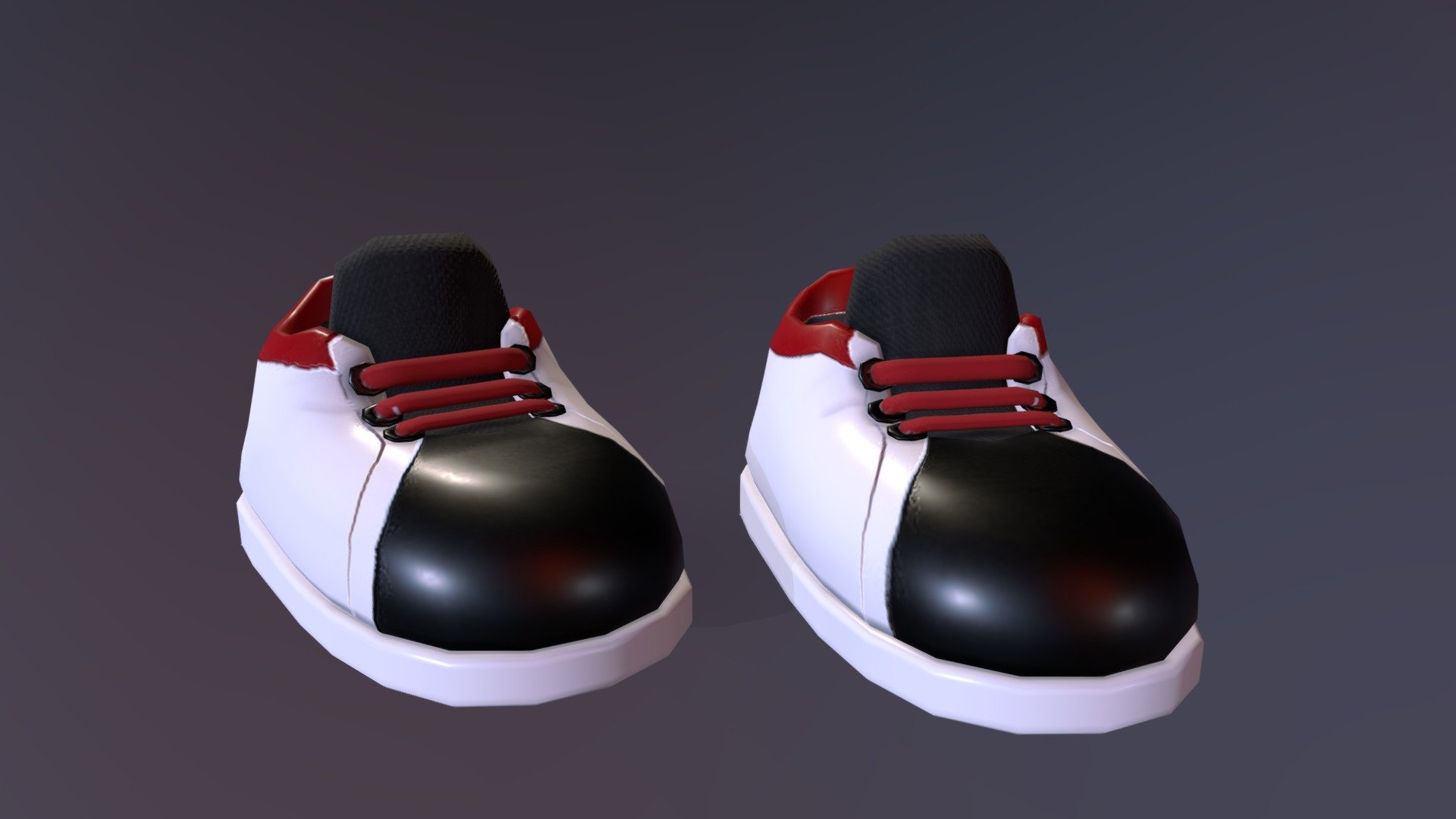 i sure had fun making them - Cartoon Shoes - 3D model by tsvetan_kirov 3d model