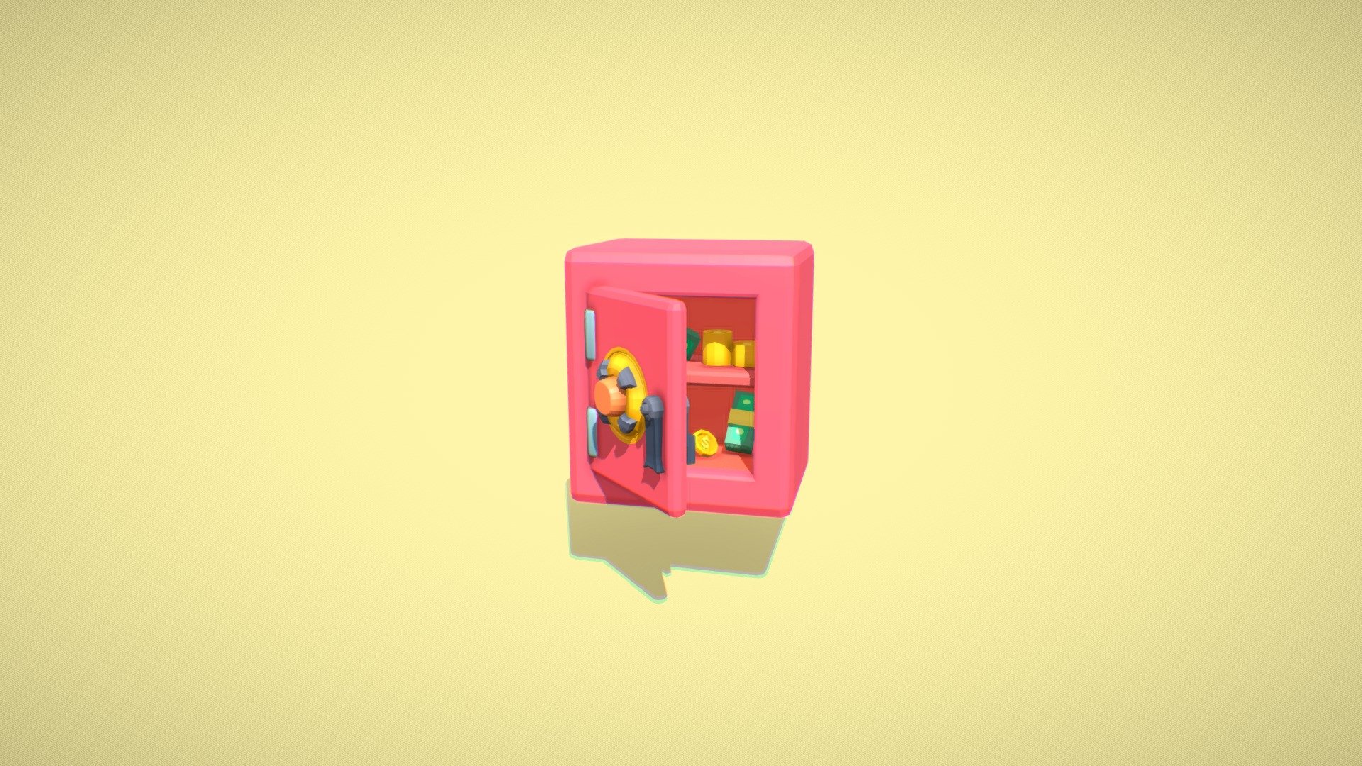 cute locker - cute locker - 3D model by samiwaiba2001 3d model