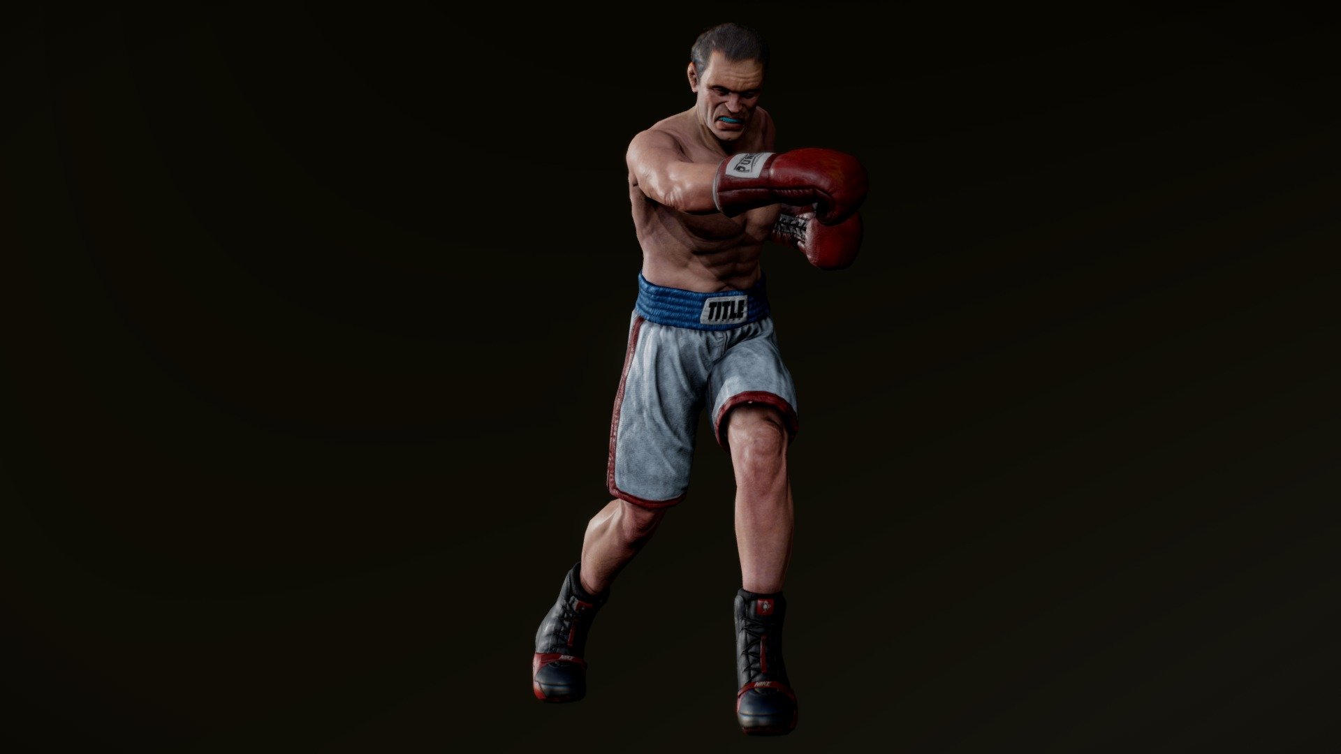 I tried to add a lot of detail on the face and clothing, making custom logos, titles and names to give it a unique look. So feel free to take a closer look and maybe find details you didn't notice before. 
I had to modify the models slightly in order to upload them so excuse any potential hiccups 3d model