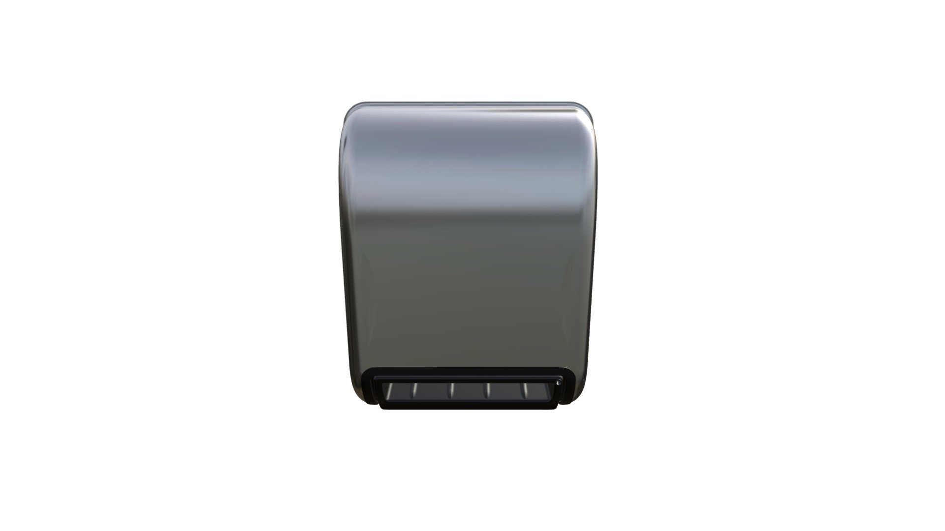 Touchless electronic towel dispensing unit. Designed for installation in existing recessed towel dispensers often found in commercial buildings of all types. This easy to install dispenser adds towel capacity while reducing maintenance and refilling time 3d model