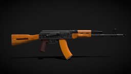 AK74 ak, ak74, freemodel, weapon, gun, noai