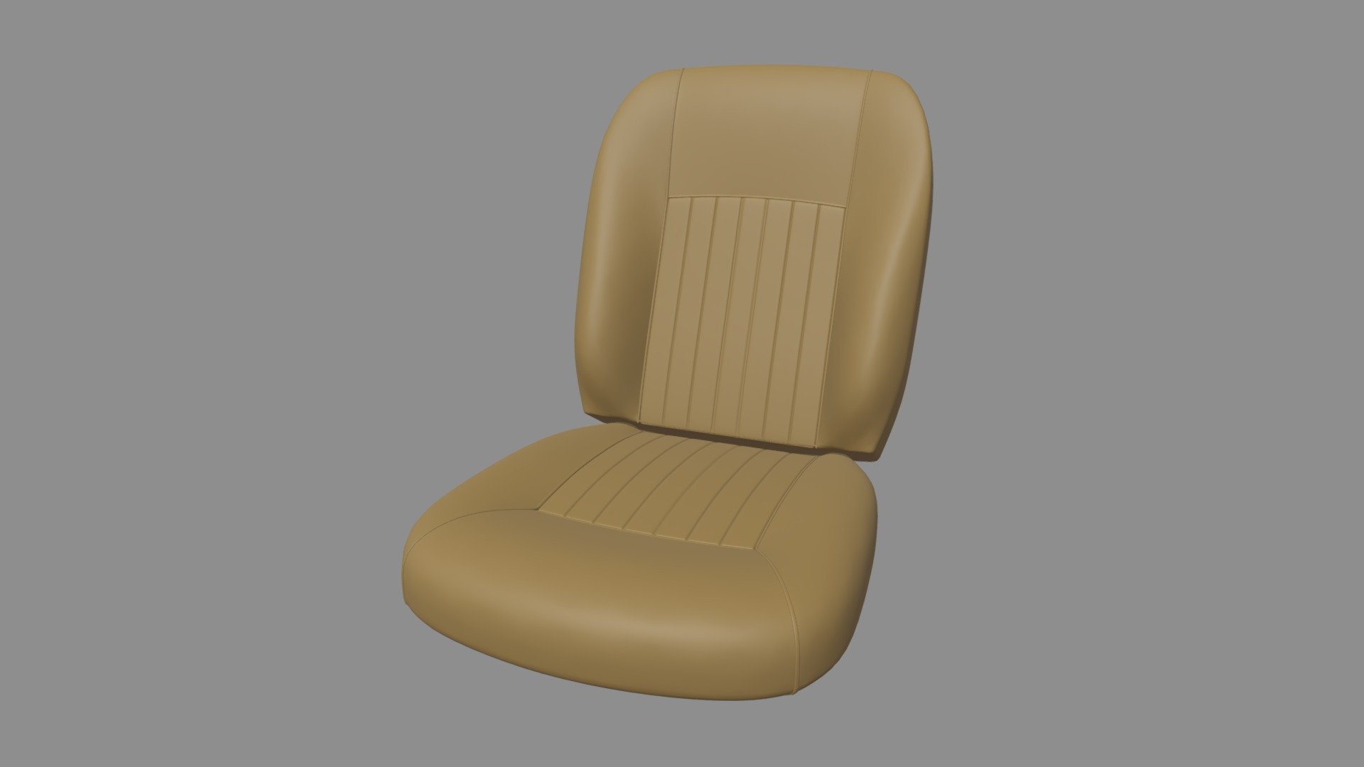 This model contains a car seat based on a real stylized car seat from a classic car which i modeled in Maya 2018. This model is perfect to create a new great scene with different car pieces or part of a car model. I got a lot of different Car Seats and Car Parts on my profile.

The model is ready as one unique part and ready for being a great CGI model and also a 3D printable model, i will add the STL model, tested for 3D printing in Ultimaker Cura. I uploaded the model in .mb, ,blend, .stl, .obj and .fbx. If you need any other file tell me.

If you need any kind of help contact me, i will help you with everything i can. If you like the model please give me some feedback, I would appreciate it.

Don't doubt on contacting me, i would be very happy to help. If you experience any kind of difficulties, be sure to contact me and i will help you. Sincerely Yours, ViperJr3D - Car Seat 010 - Buy Royalty Free 3D model by ViperJr3D 3d model