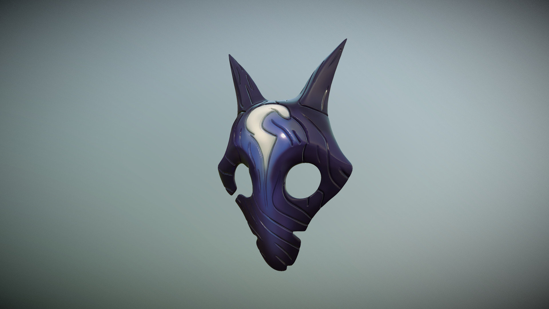 Fast sculpt of Kindred wolf mask from League of Legends.
Made it for 3D print - Kindred Wolf Mask - 3D model by Valeria Traverso (@twint) 3d model