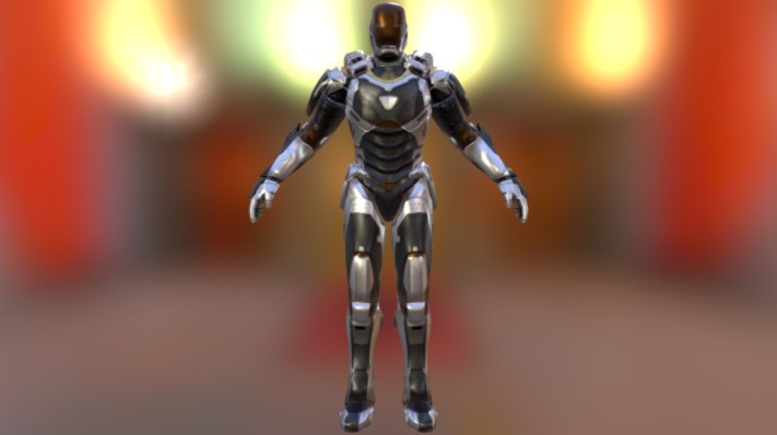 Iron Man Mark XXXIX - Gemini / Starboost - 3D model by beholdmidia 3d model