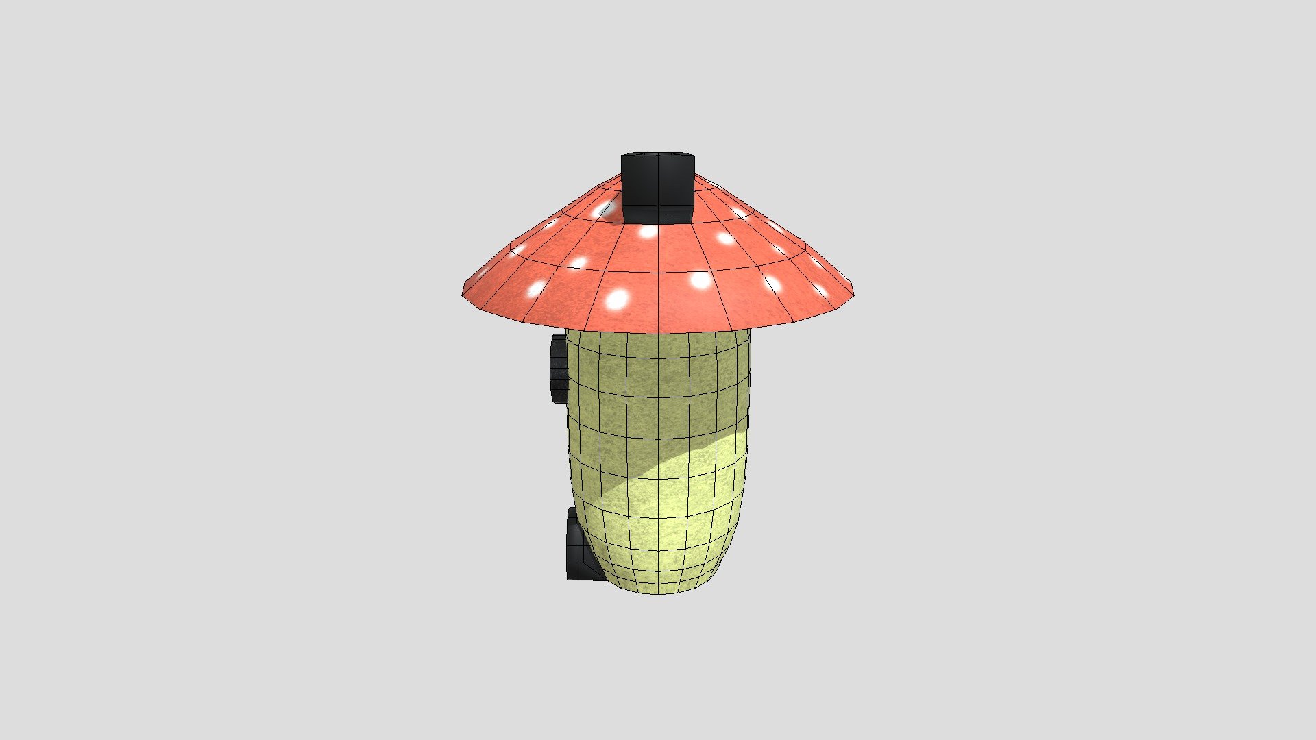 dvewbtj6 - Mushroom House - 3D model by NourishedLamb0 3d model