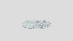 3D Dubai City Landscape virtual, modern, dubai, landscape, skyline, marvel, buildings, urban, architectural, landmark, travel, exploration, middle, east, cityscape, reproduction, iconic, modeling, 3d, futuristic, city, digital, noai