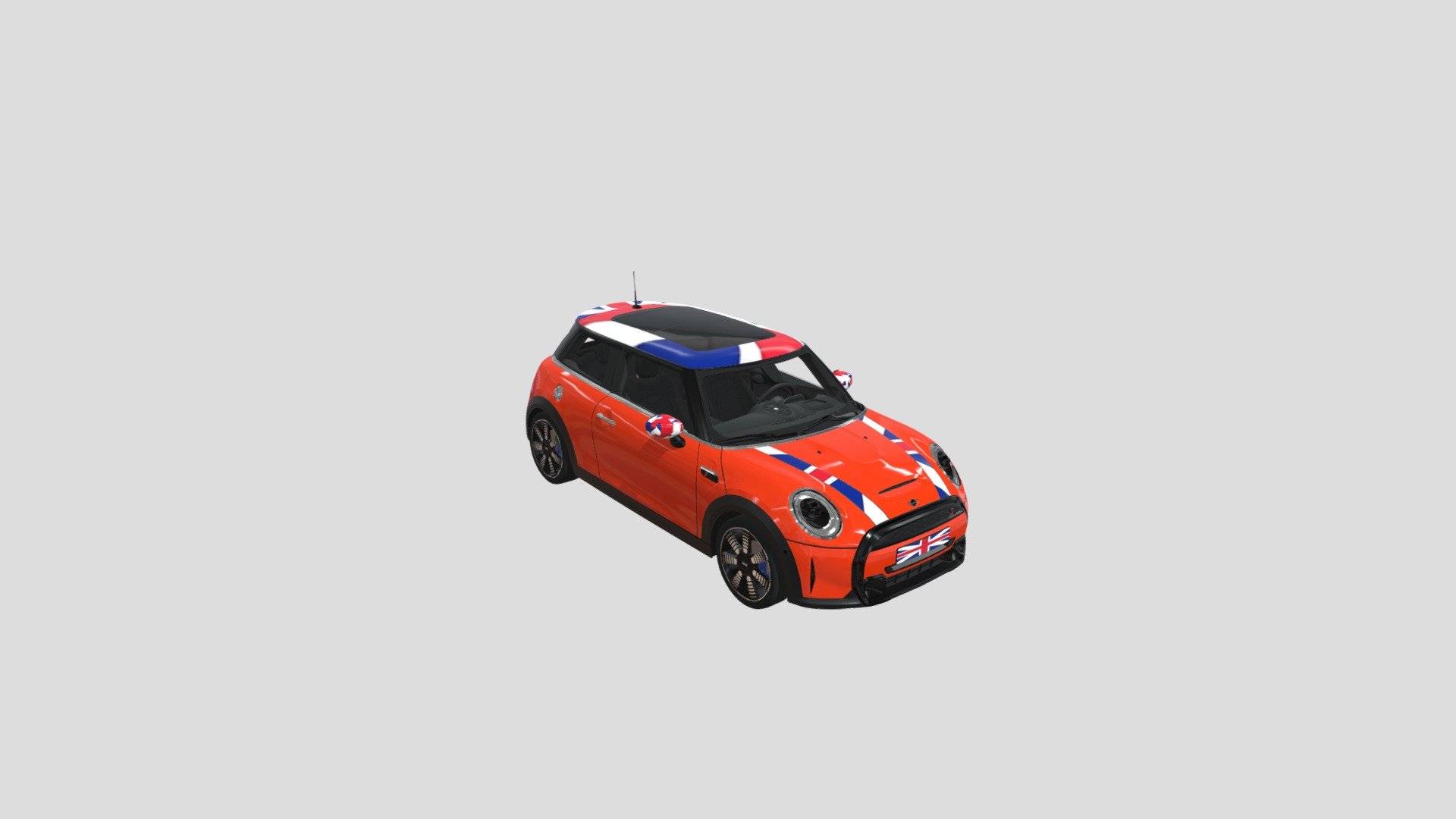 mini cooper 2020 - Mini London - Download Free 3D model by navix11 3d model