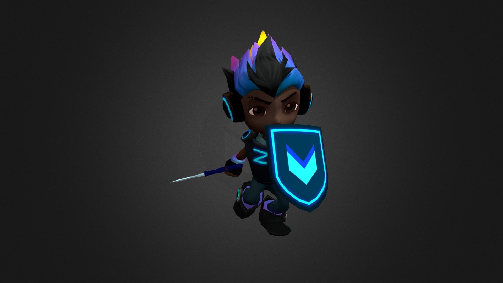 Model




3 textures

3792 poligons

Animations




Ability

Attack_1

Attack_2

Death

Idle

Idle_attack

Revive

Run

Stunned

Win

Jump
 - Hero Boy animated character - Buy Royalty Free 3D model by TheGameAssets 3d model