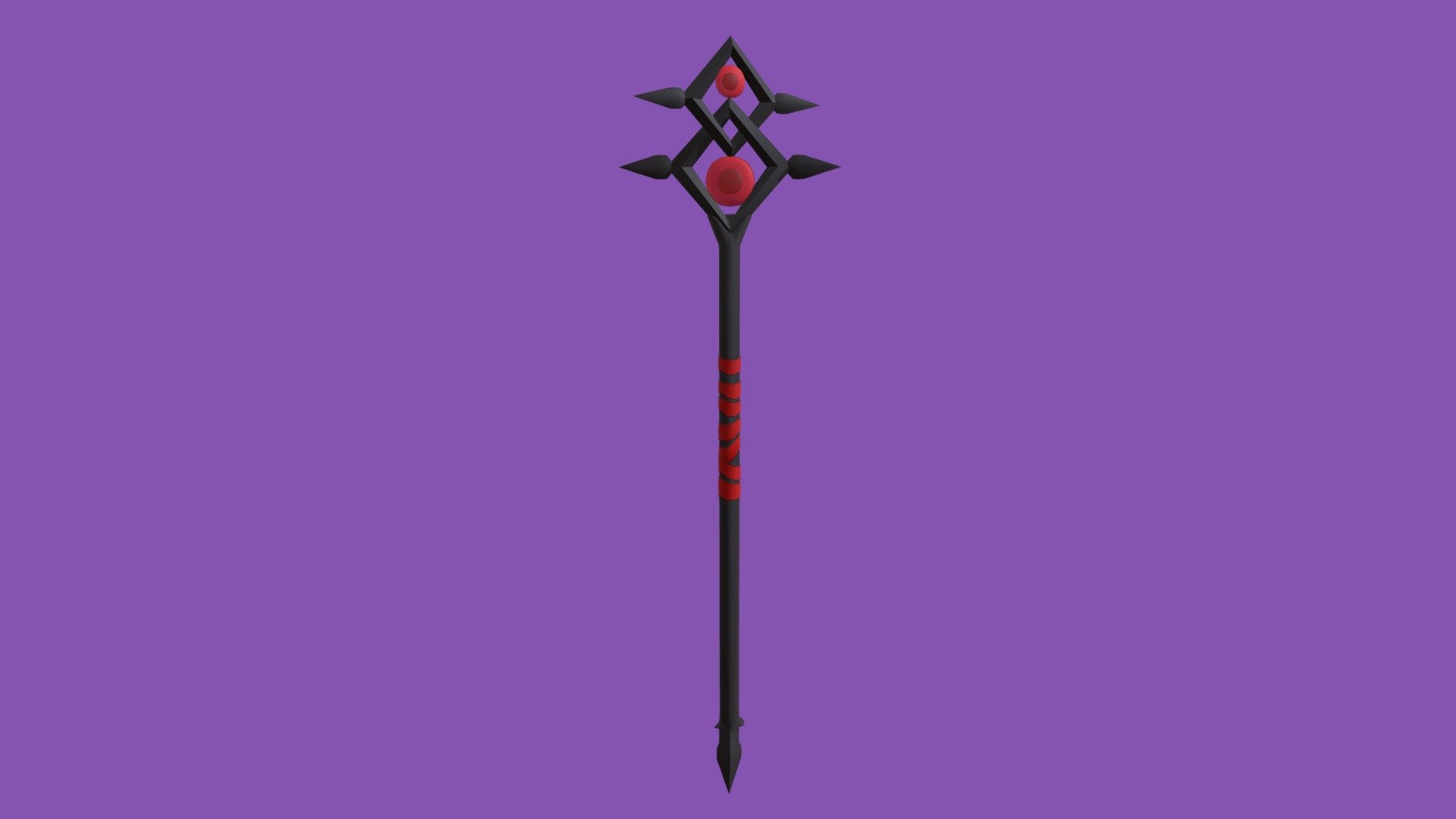 Dark Tooth staff from the Epic battle Fantasy Series

 - Dark Tooth - 3D model by darkevil802 3d model