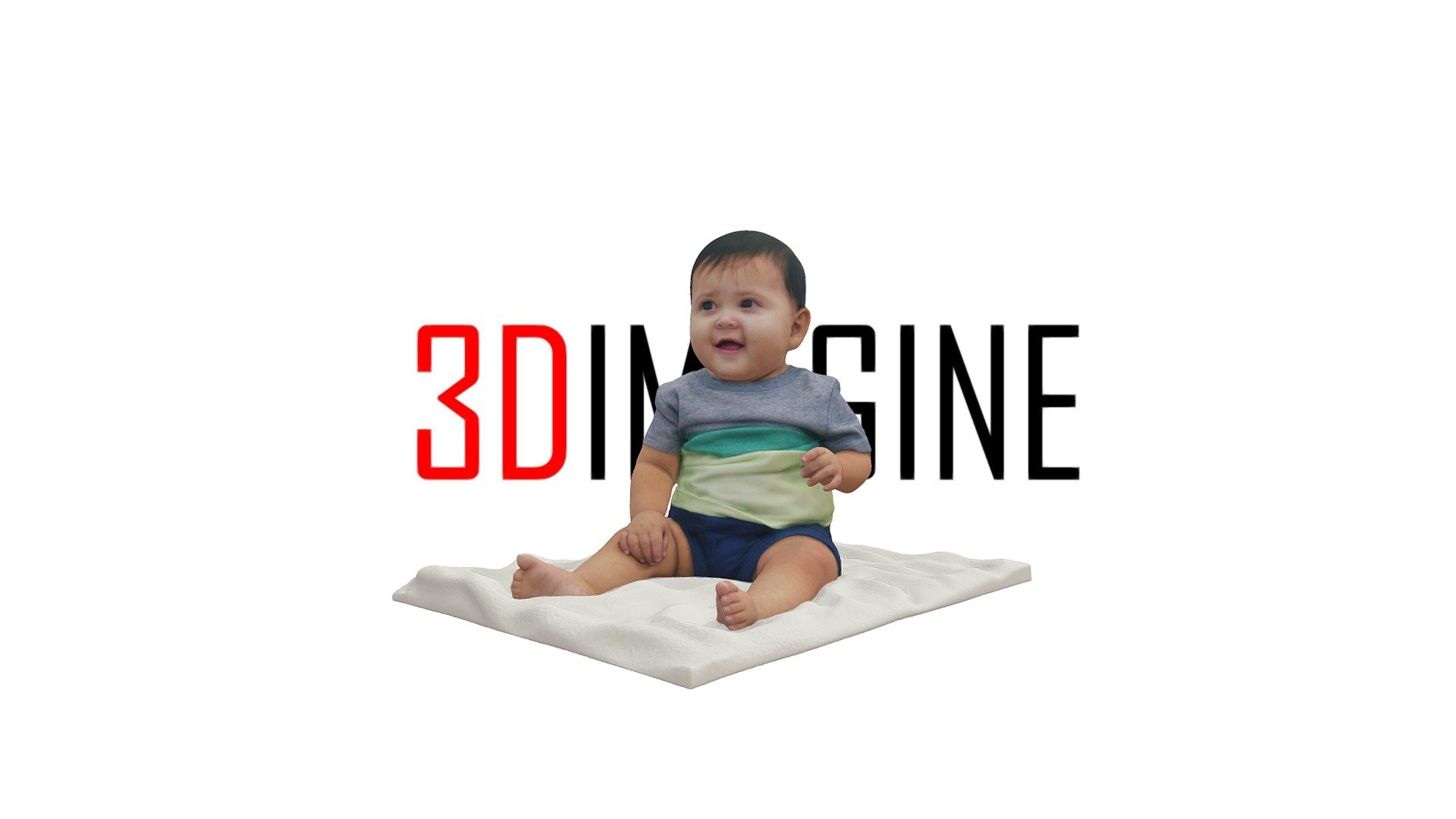 3102 - Baby Boy - 3D model by 3dimagine 3d model