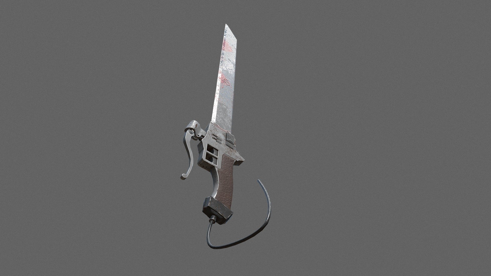 Part of a project where we had one week to create a realistic looking asset. I chose to make the Blades seen in Attack on Titan.

Software used: 3DSMax and Substance Painter - Attack on Titan - ODM Blade - 3D model by Mads Kalesse (@Mads_Kalesse) 3d model