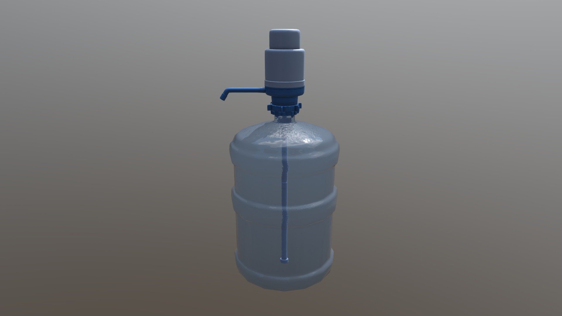 water bottle model - water bottle - Download Free 3D model by Artur (@fenixartur) 3d model