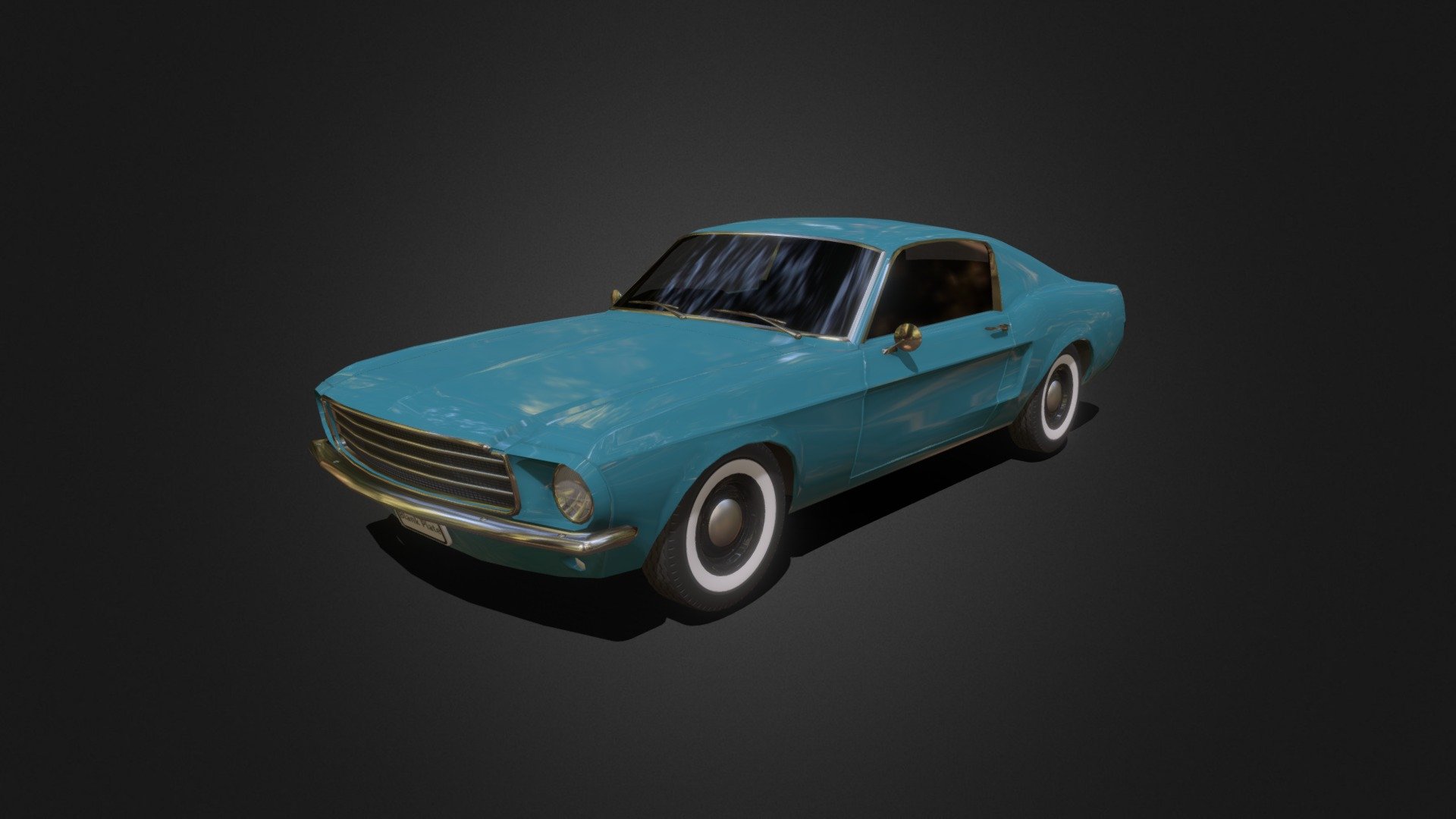 Game-ready vehicle model with Textures, 4 LOD states, and simplified collision meshes.

Vehicle model is based on 1960s car designs with classic white wall tyres 3d model