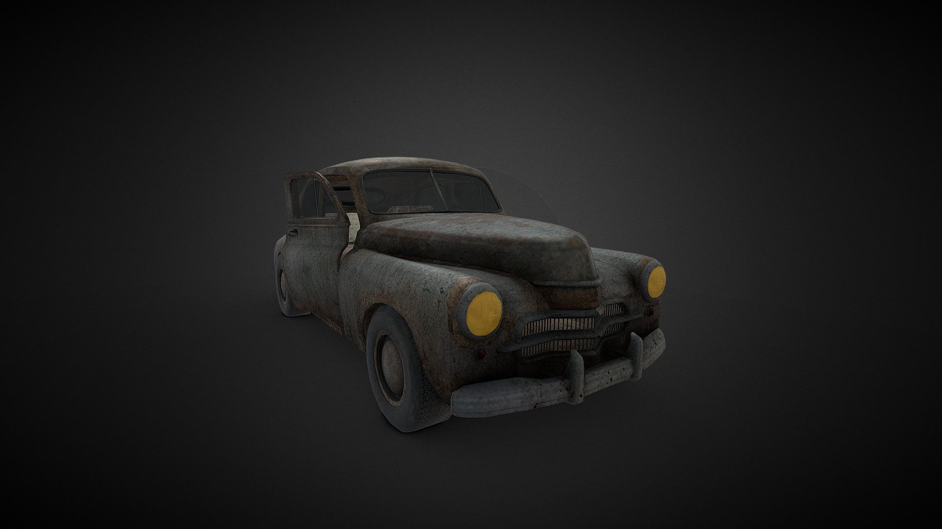 Car by DVloper - Granny Car 1.8 (NEW) [UPDATE] - 3D model by ScriptzRBLX (@Fihed_Hart84v2) 3d model