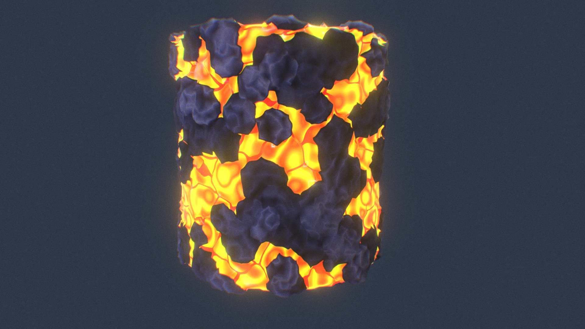 material lava - Lava material - 3D model by Mr_Kike08 3d model