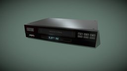 Vintage VHS Player 1 oldschool, old, cassette, aged, vhs, vhsplayer