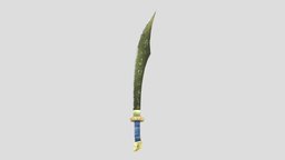 (A08) Sword prop, 3dweapon, props, game-ready, roblox, game-asset, props-assets, props-game, fantasyweapon, 3dweapons, robloxstudio, unity, unity3d, gameasset, gameready