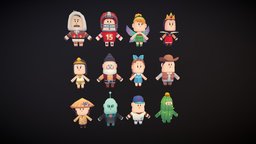 Low Poly Character -1-