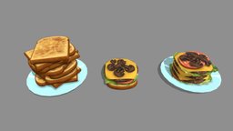 sandwich food, breakfast, sandwich, bread
