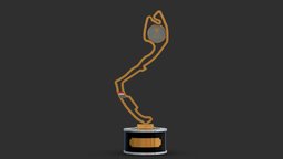 F1 Monaco Trophy 3D formula, award, trophy, trofeo, trophies, racing, race