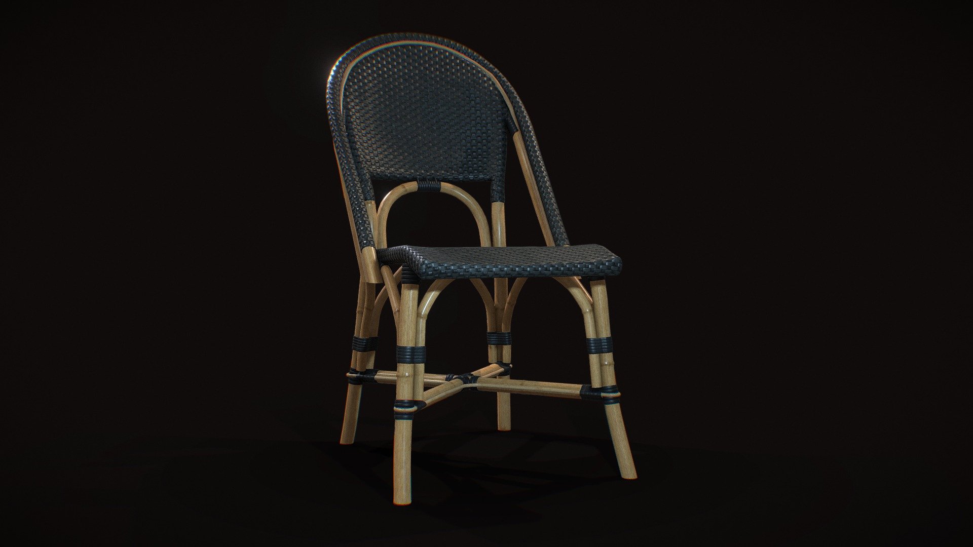 3d model of a dining chair for using in decoration in arch-viz. The model was created in latest version of Blender and textured in Substance Painter. It is in real proportions.

High resolution of textures.

Metalnessworkflow- BaseColor, Normal, Metalness,Height, Ambient Occlusion and Roughness Textures - PNG 3d model