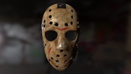 Friday the 13th hockey mask