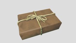 Grungy Brown Package university, dirty, package, substancepainter, substance