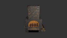 Blacksmith Furnace medieval, blacksmith, furnace