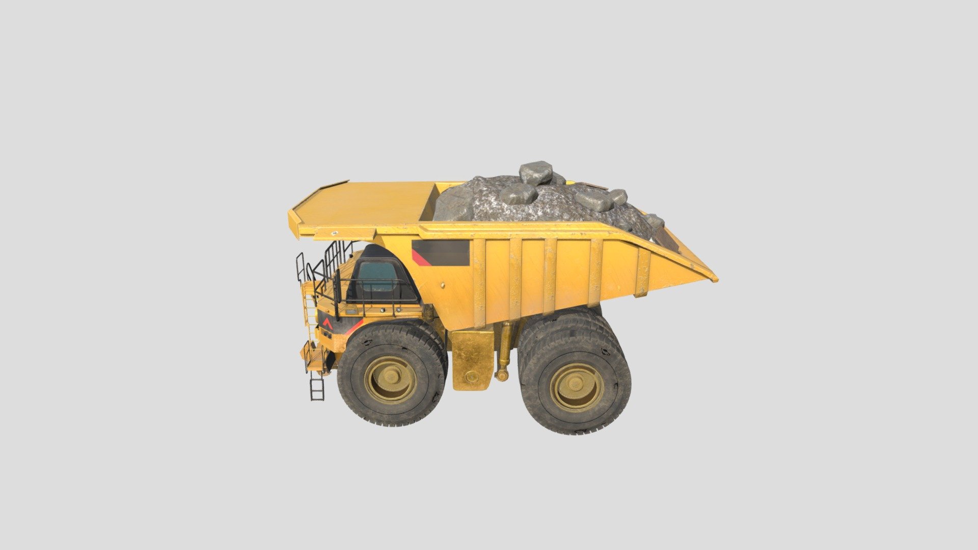 Dump Truck - 3D model by PA Fournier (@pafournier) 3d model
