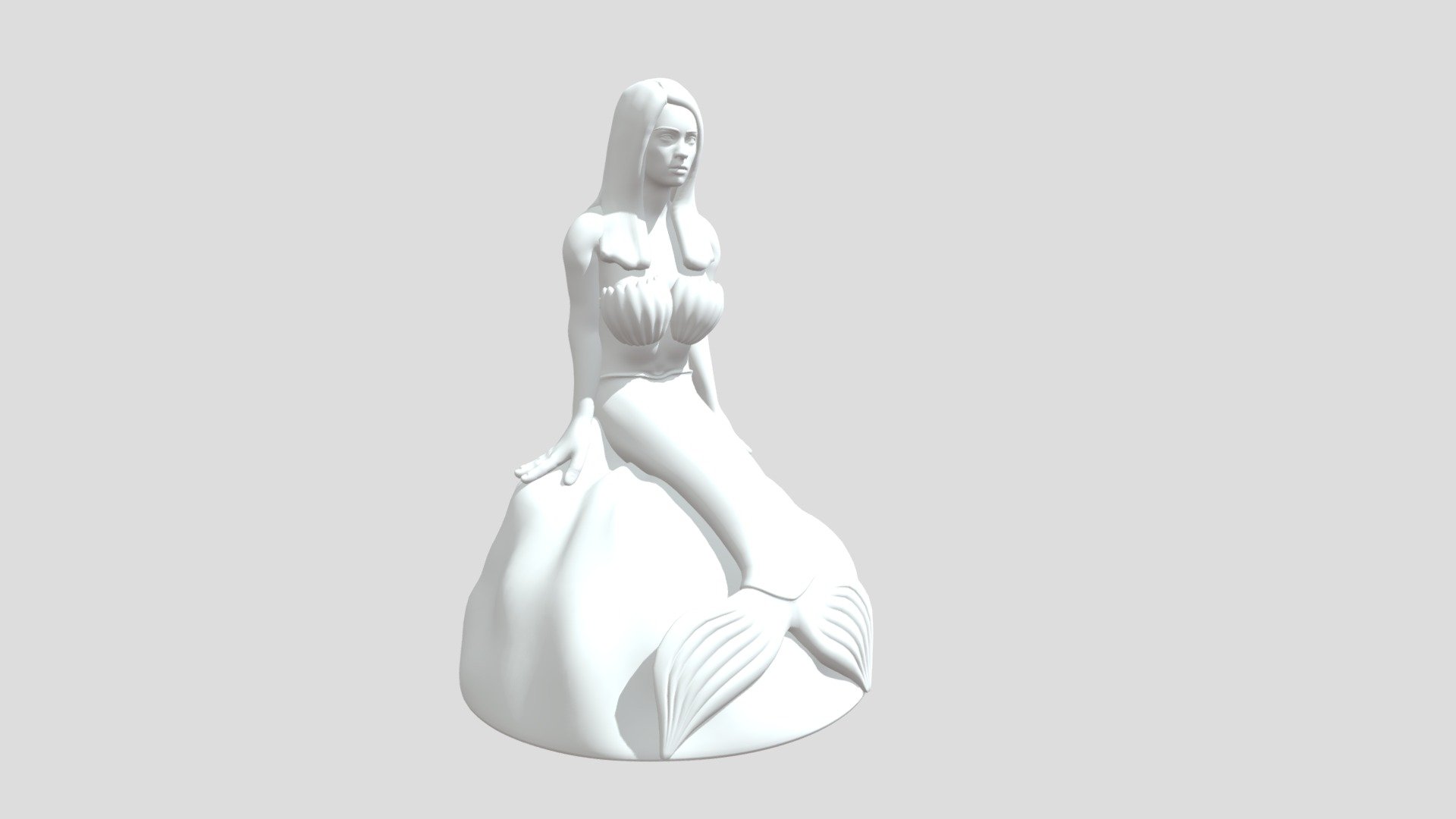 mermaid - 3D model by Inexpro_studio (@olve11) 3d model