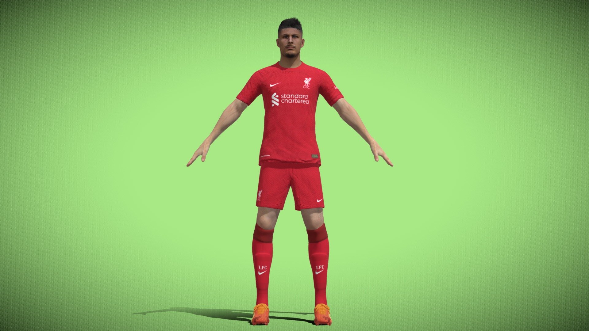 Giroud - 3D model by 3D Footballer (@hieu86coin1) 3d model