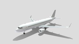 Airbus A320 winglets historic, boeing, airliner, scenery, classic, airport, aircraft, airbus, static, fsx, a320, xplane, regional, texturedmodel, boneyard, low, poly, gameasset, flightsimulator, p3d, msfs, hangarcerouno