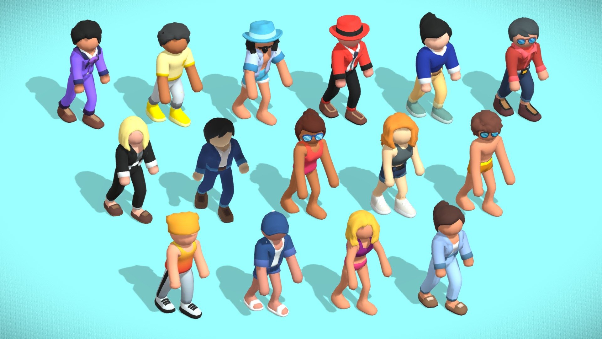 Prepare to embark on a pixelated adventure like no other with our &ldquo;HyperCasual Animated Game Characters Pack