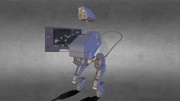Metal Gear Mk. II drone, mech, snake, metalgear, kojima, sketchup, robot