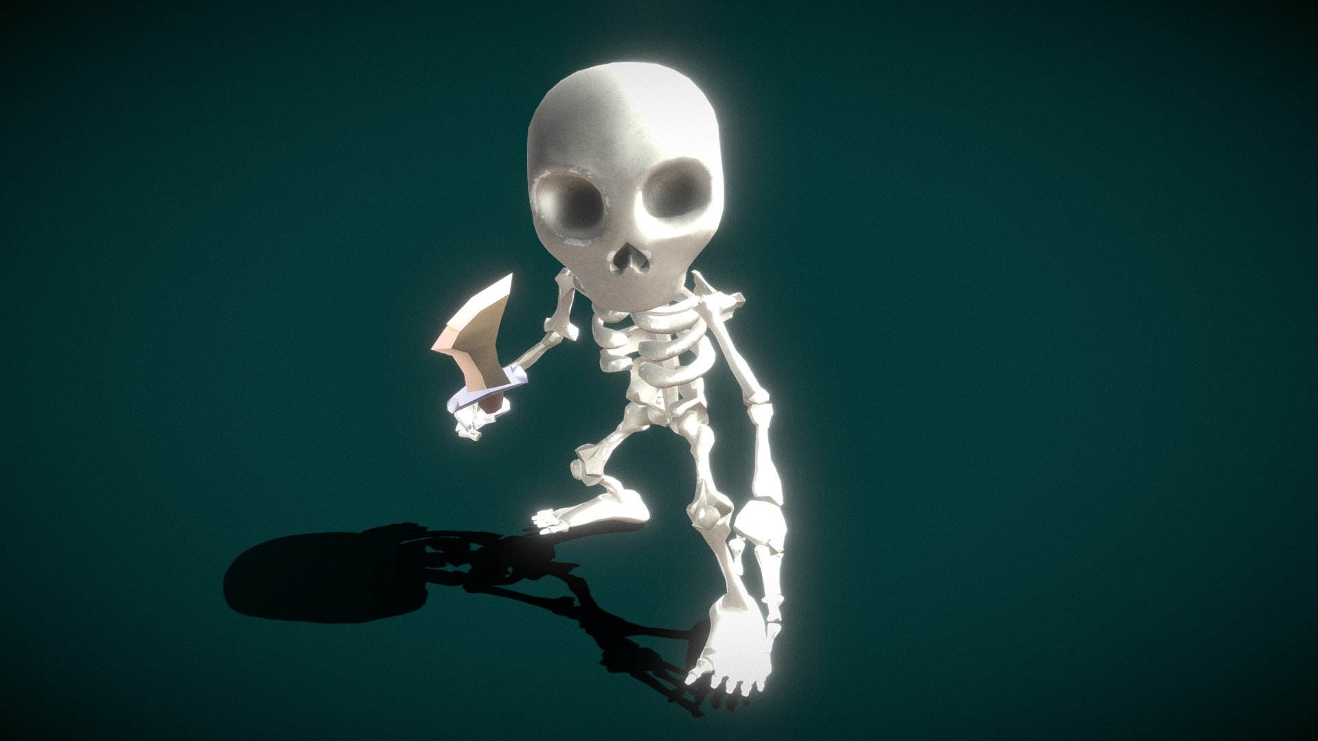 Cute skeleton model with 8 animations

Any question： sgzxzj13@163.com - Skeleton - 3D model by Easy Game Studio (@Jeremy_Zh) 3d model