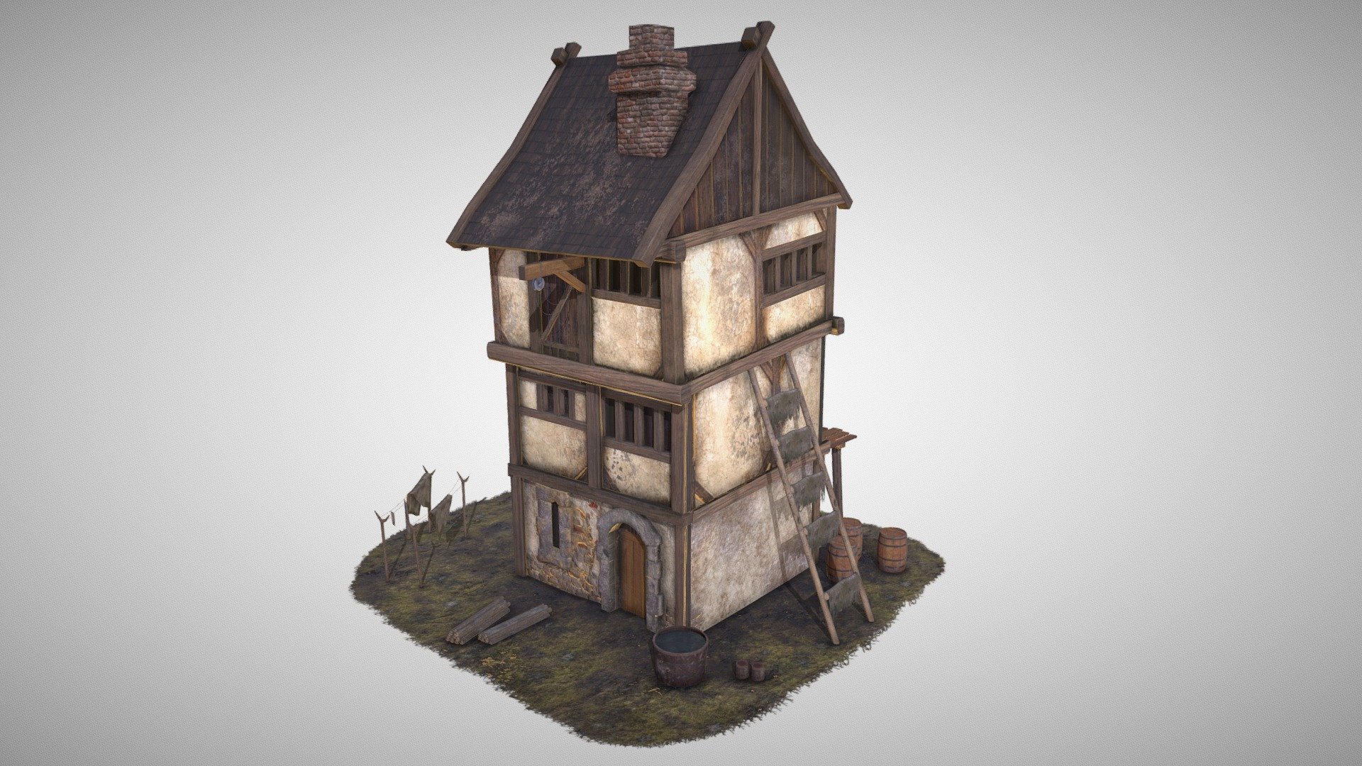 I enjoyed playing Witcher Wild Hunt  which inspired me to create this model.This house is based on houses from Novigrad region in game.

Also, make sure to check my other models. Don’t forget to leave the feedback and rate the models.
Thank you.

Cheers! 


cdprojectred #witcher #novigrad - Crooked House - 3D model by Serious Black 19 (@seriousblack_19) 3d model