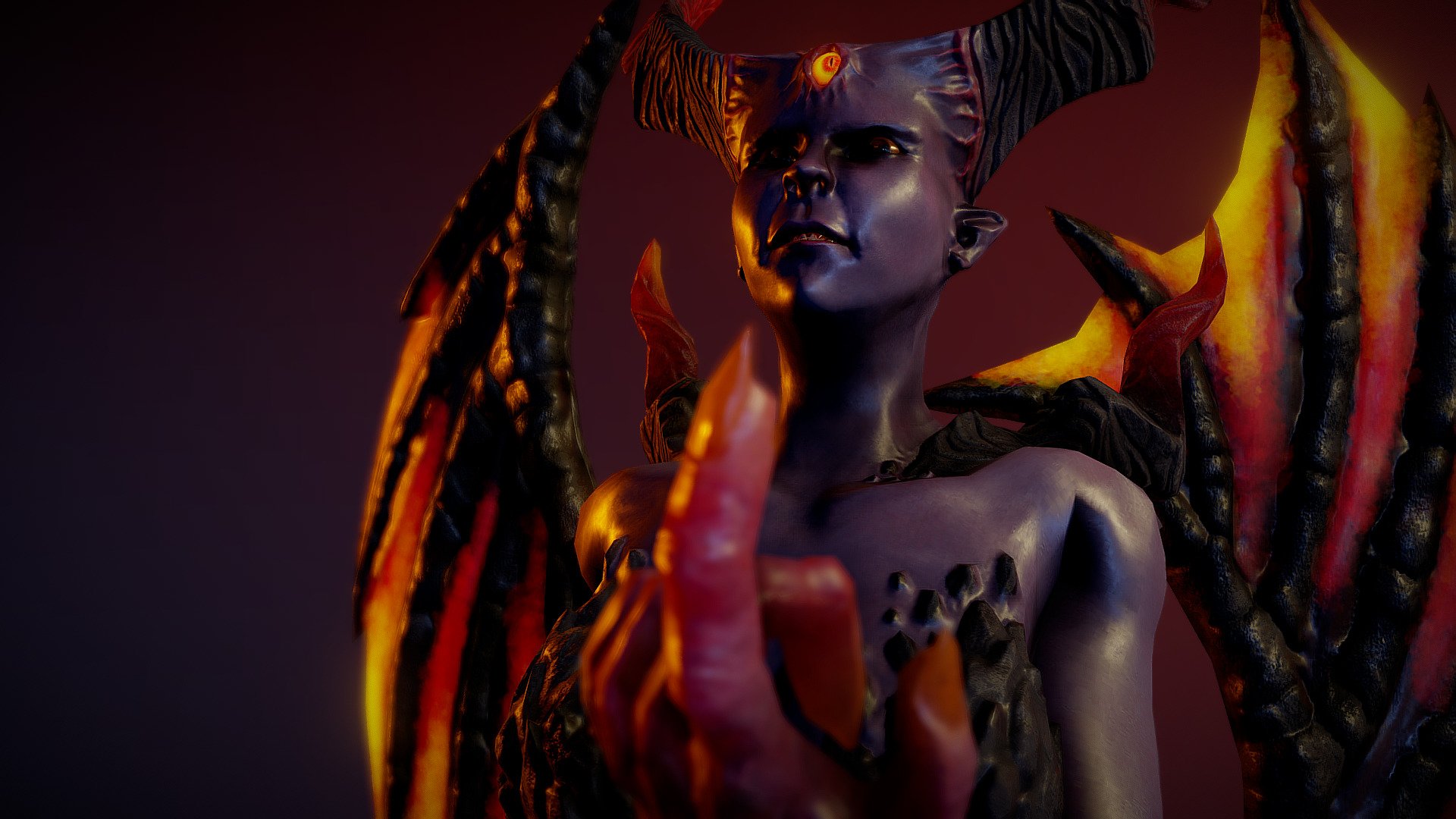 High Quality Succubus Demon models with rig and 10 animations ready to be used in your pUnity3D and Unreal Engine 4 projects.



Model is 13,850 tris. PBR materials with several texture sizes are used.




Textures:

4096x4096 (5)

512x512 (3)

256x256 (1)




Animations:

Idle 1

Idle 2

Idle 3

Walk

Teleport

Attack 1

Attack 2

Attack 3

Attack 4

Dead - Succubus - Buy Royalty Free 3D model by willpowaproject 3d model