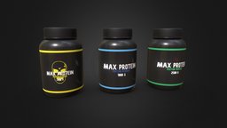 Protein Powder Containers power, textures, muscles, gym, protein, roblox, bicep, noai