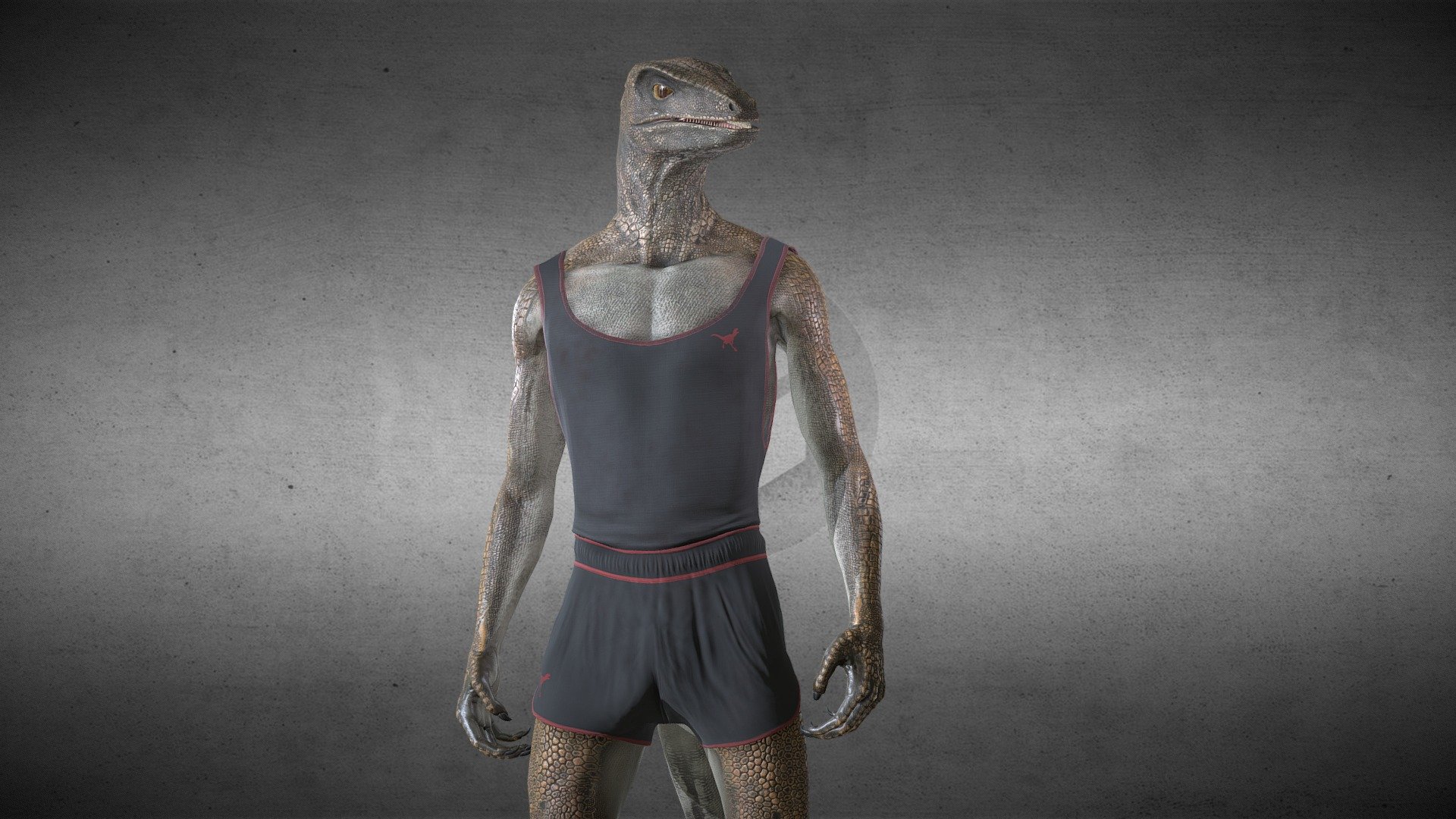 Athletic Raptor constructed in:


Maya: Retopology &amp; Rigging
Substance Painter: Texturing
Zbrush: Sculpting
 - Athletic Raptor - 3D model by Jawley3D 3d model