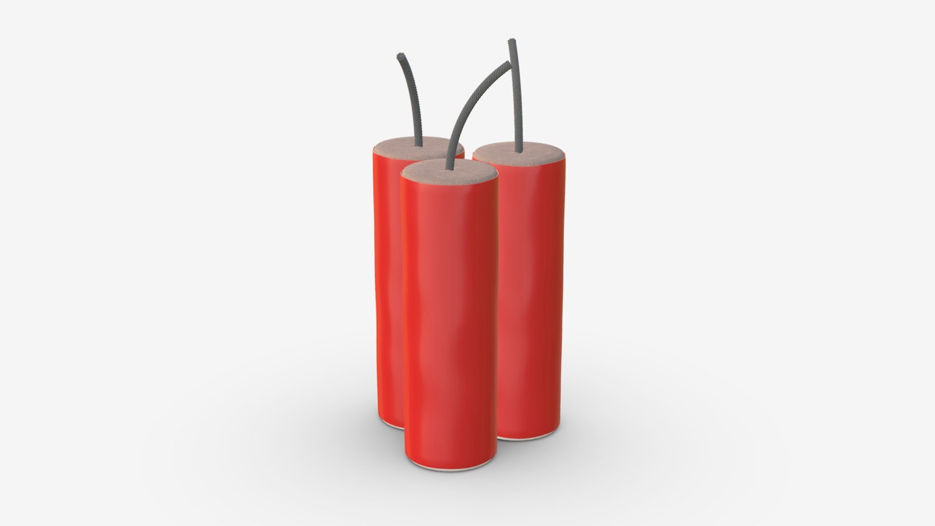 Fireworks firecracker 02 - Buy Royalty Free 3D model by HQ3DMOD (@AivisAstics) 3d model