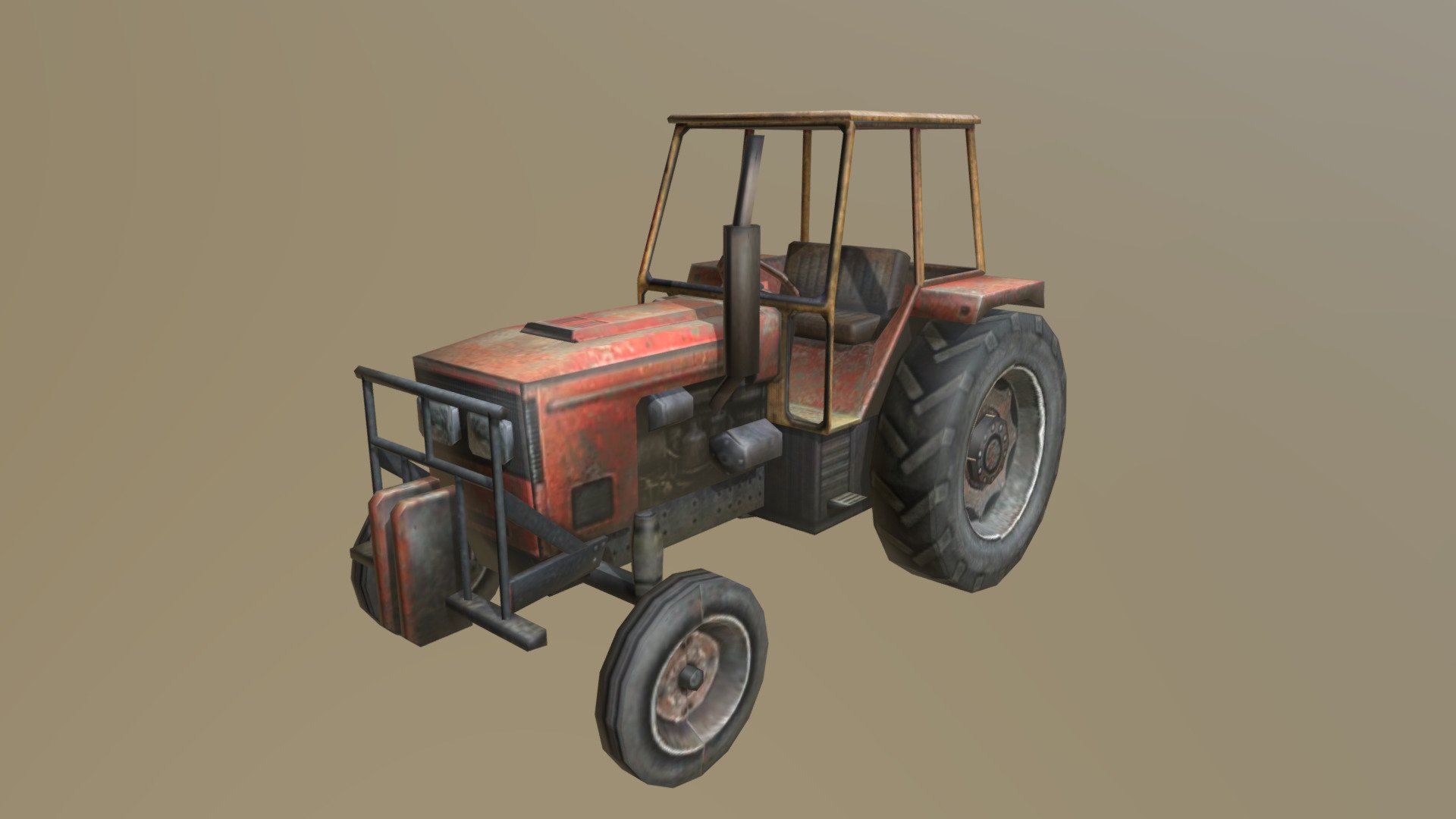 Tractor - Tractor - Download Free 3D model by selfie 3D scan (@bevadek) 3d model