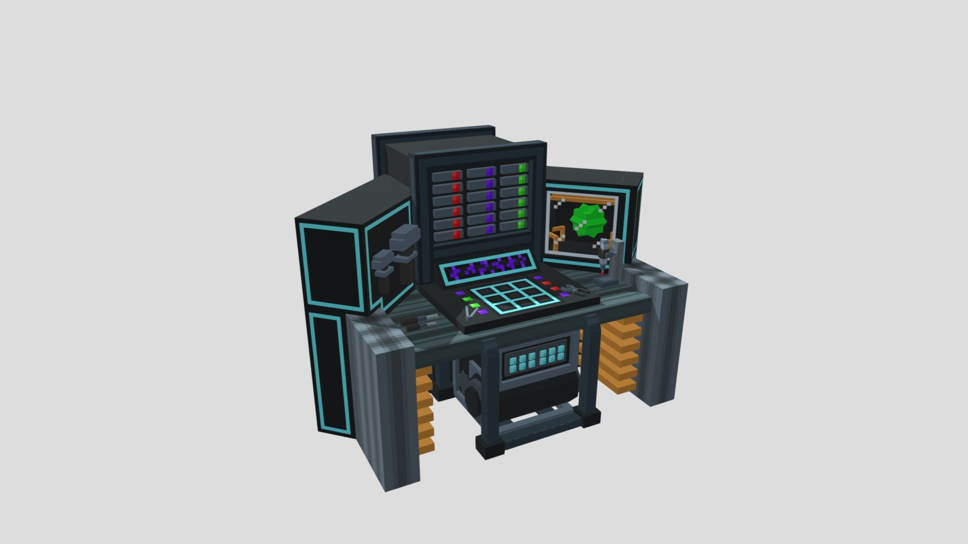 Made for the LostDepths project - Workstation Level 5 - 3D model by AsLan (@AsLane) 3d model