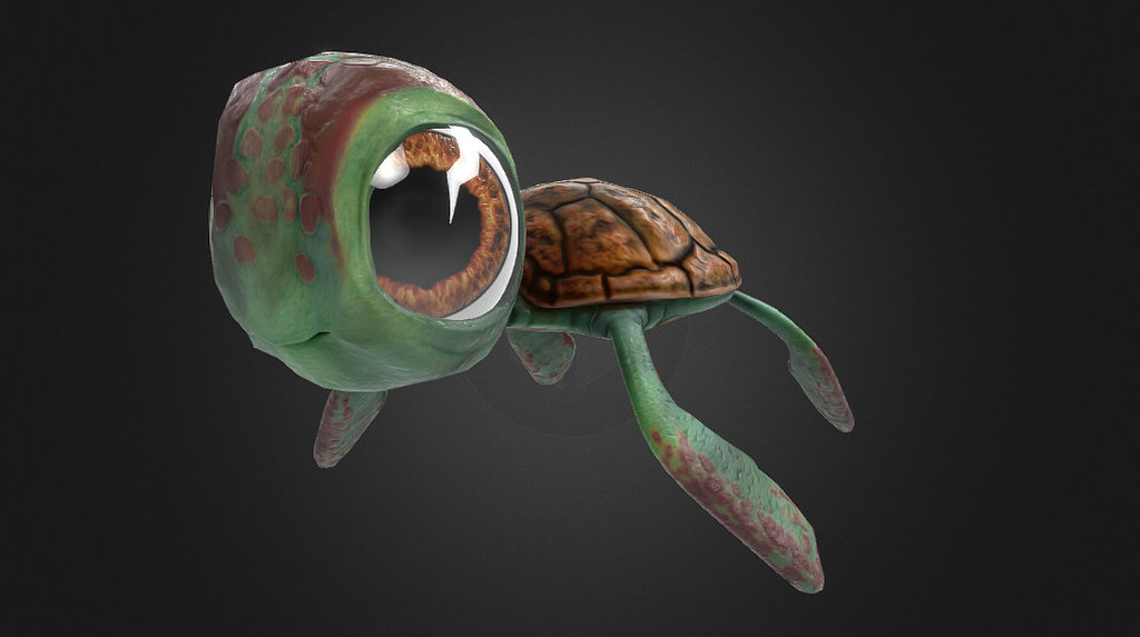 A remake of Squirt the sea turtle - one of the characters appearing in Disney/Pixars &ldquo;Finding Nemo